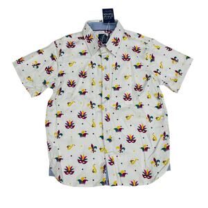 NWT Tuktuk Designs 5/6Y Mardi Gras Medley Shirt
